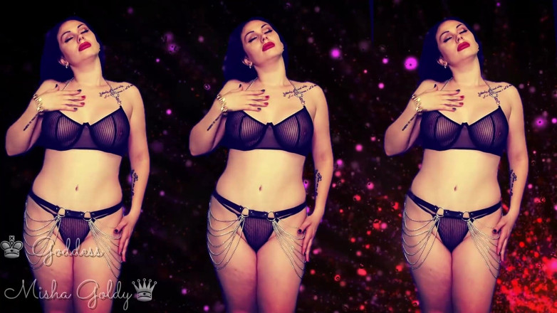 Goddess Misha Goldy: main tumhen apne aadi gulaam men program kar raha hoon!...