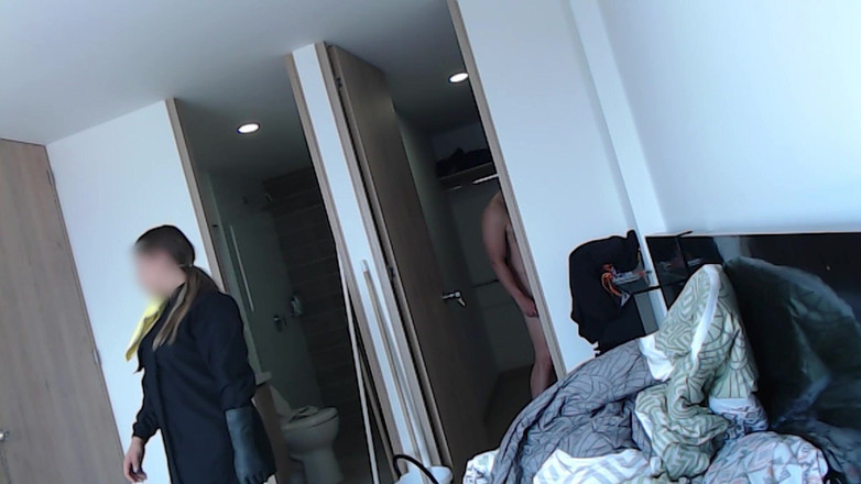 Time traveler: Молода покоївка віддає свою тугу пизду своєму босові