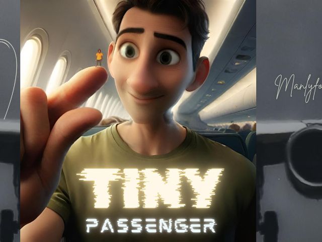 Step Gay Dad - Tiny Passenger - Size Difference in the Sky's (Manly foot)