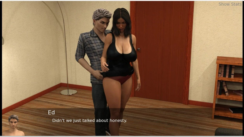 XXX Games Bunk: Project hotwife - gameplay - rollenspiel - hotwife neckt kellner beim abendessen