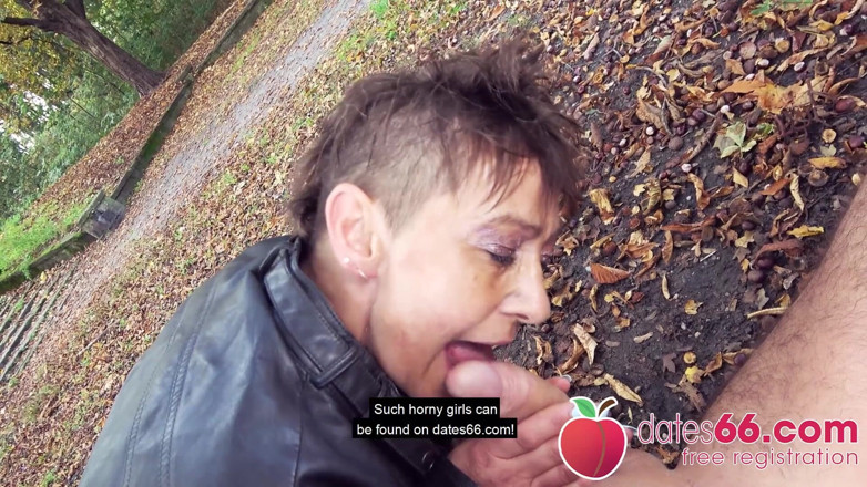 Dates66: Needy almost GILF gets common park bang in Berlin