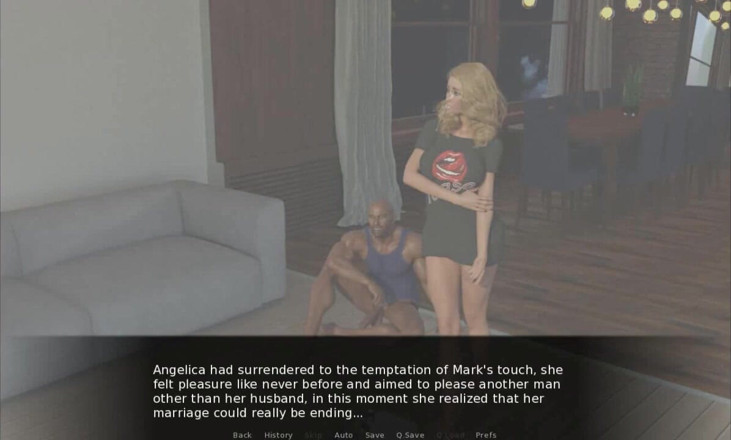 Dirty GamesXxX: Tentația angelicai: o pulă neagră uriașă monstruoasă și o soție infidelă,...