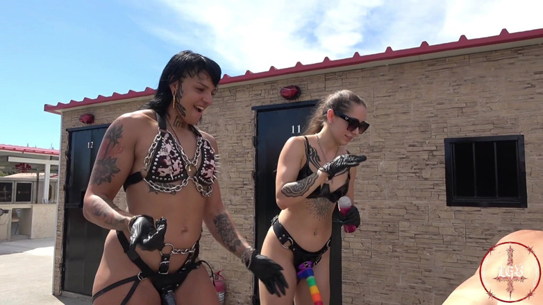 Little Goth Bat: Double Fucking Our Sub