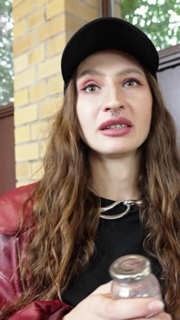 German scout - das schlanke ukrainische mädchen mari moon kommt beim casting-fick versehentlich ins auge