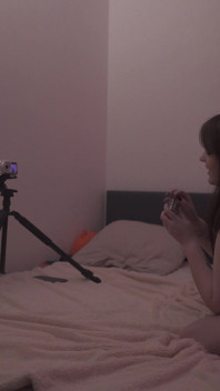 Coloque seu cinto de fidelidade e aproveite minha cinta-nos bastidores