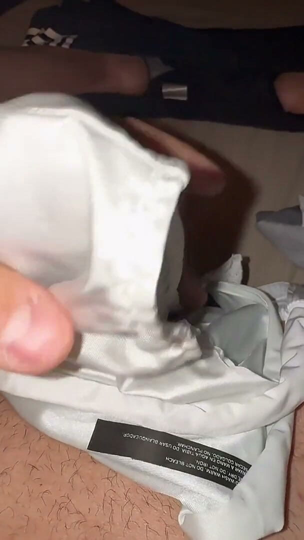 Bigbrook45: White Silky Panties Getting Drenched