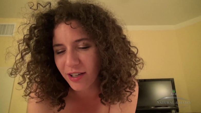 ATK Fans (Girlfriends): Natural hairy slut in cum swallow play