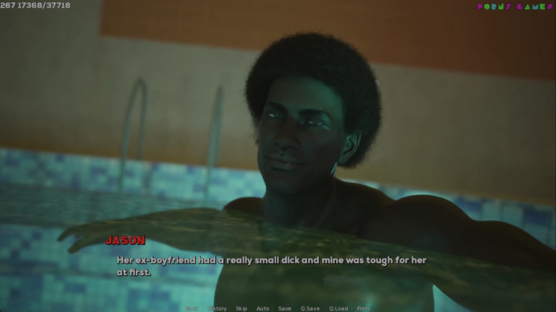 Porny Games: 샤만데프의 욕망의 그림자 - 내 여친, 교사, 의붓여동생을 위한 흑인 대물 자지 64