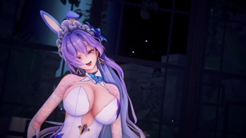 MikuMotion: [mmd] Yapışkan; Bunny Girl; Kucak dansı; Mastürbasyon yapıyor