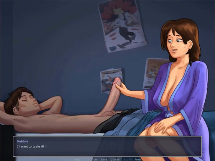 Cartoon Play: Летняя сага, часть 92 - две горячие милфы с большими сиськами в бассейне