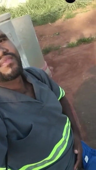 Alone at the Construction Site, I Always Secretly Masturbate.