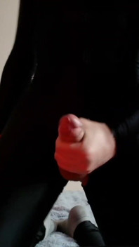 Needy Black Suit Pup Strokes and Cums. Full on My Fancentro