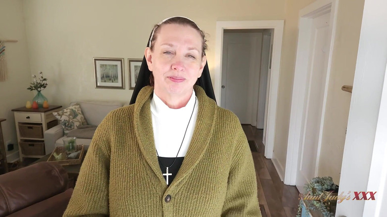 Aunt Judy's XXX: AuntJudysXXX - Naughty Horny Nun Autumn Fucks the Handyman