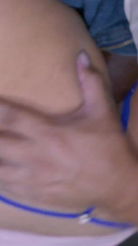 When a Huge Black Dildo Goes Deep Into a Pink Pussy
