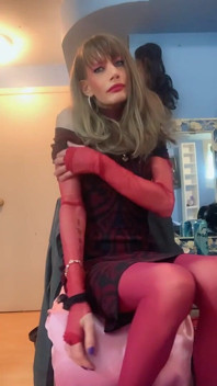 Burgundy Babe!!