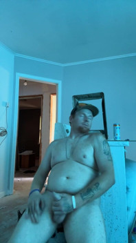 Jerkin Til I Cum Out My Ginger Cock
