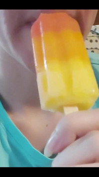 Having Ice Pop