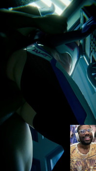 Big Thicc Long Hard Cock Junker Queen Tries to Nerf D.va’s Tight Bald Pussy