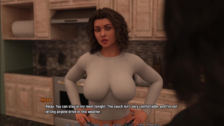 Kitty Gamer: Días universitarios 5 - se corrió en madrastra de Maddies