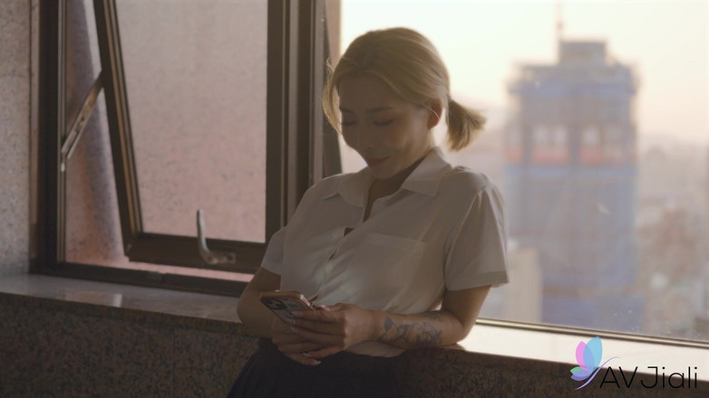 AV Jiali: Sletterig schoolmeisje Stacy kiest badboy boven nerd