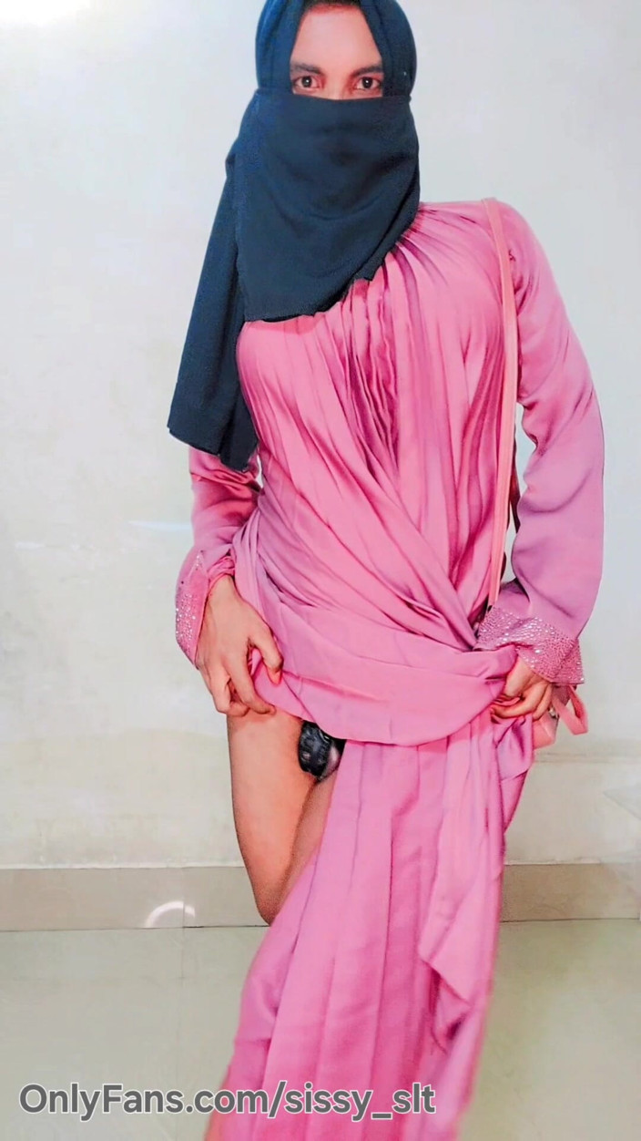 Sissy Slut Simran: Hijab Musulmán Hijda Kinner Ladyboy