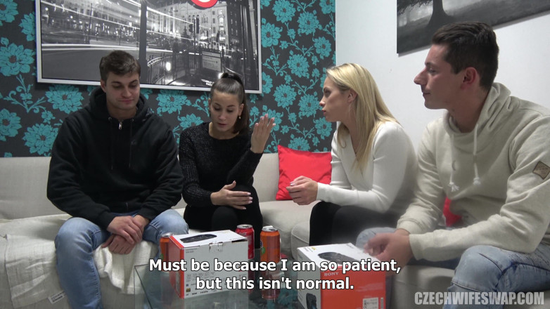 Czech Wife Swap: Výměna české manželky 4 - část 4 divoký fuckfest, každý jde do toho!