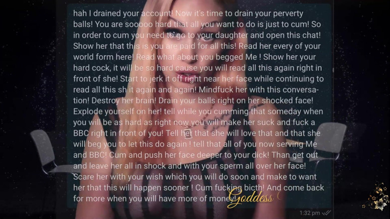 Goddess Misha Goldy: 診断:最も嫌なタブー変態!パート2