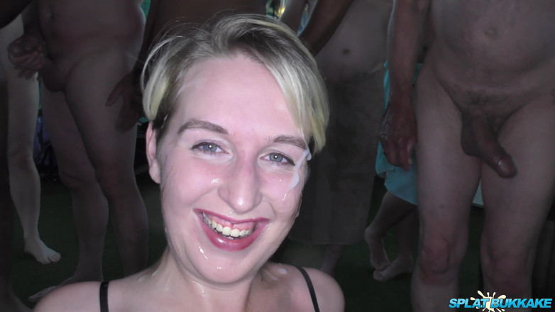 Gangbang team: Debut Bukkake Session for Vixen Lily