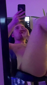 Jerking off My Big Cock and Fucking My Asshole with Toys