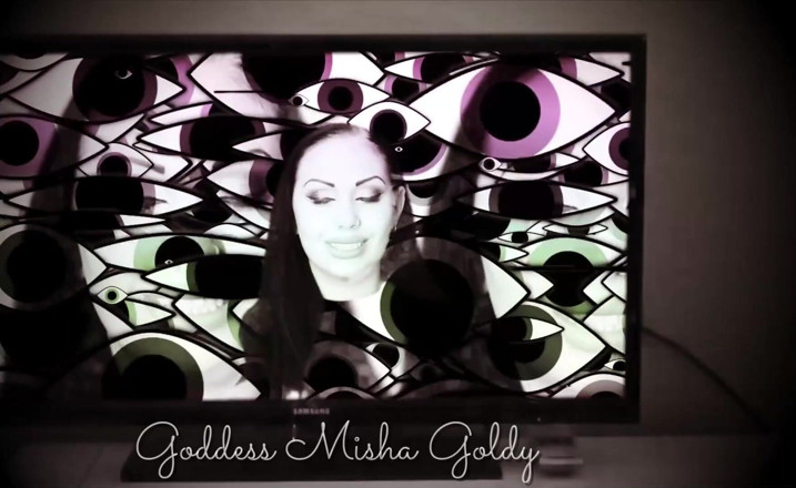 Goddess Misha Goldy: Принизливе інструкції з дрочки для жалюгідного самотнього дрочка!