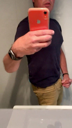 TJenner: Dagens kantsession som visar min röda, dunkande kuk