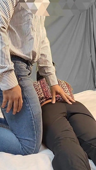 Desi Girl Riya Fucking Office Colleague in Doggystyle on Lunch Break He Cum Inside