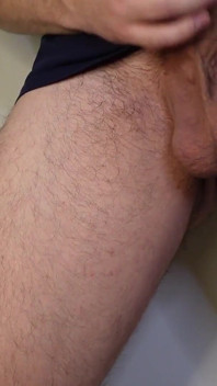Big Balls and Uncut Cock Play