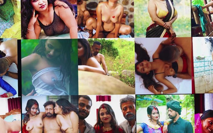 Cine Flix Media: Desiインドの大きなおっぱい新婚MILF妻輪姦と彼女の夫の友人