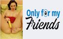 Only for my Friends: Porno-casting einer großen schlampe mit braunen haaren, eifrig sexspielzeug zu...