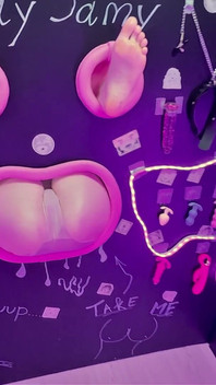 Sexy Asian Woman Moans Loudly with Pleasure in Chains - Glory Hole