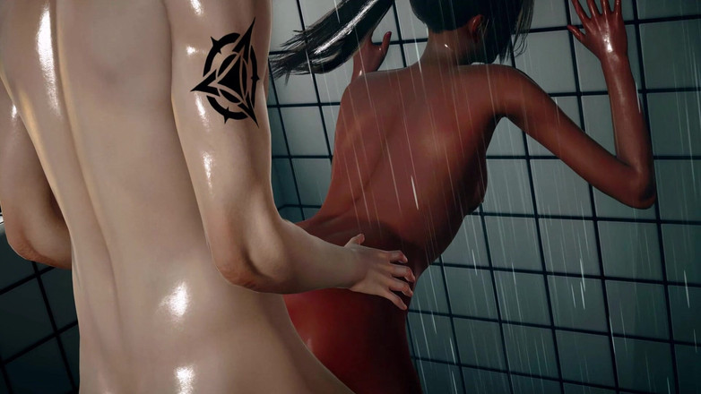 3D Cartoon Porn: Moje skutečná touha 30 - Sallyiny poprvé s Alexem ve sprše