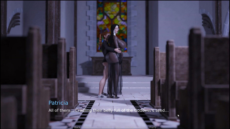 Cum in Futa: Penternak MILF [ Futa Ntr Hentai Game ] Ep.16 Biarawati Menghisap Saya...