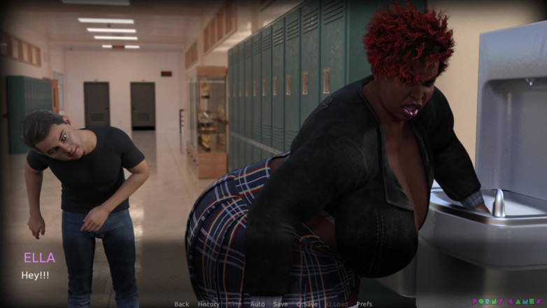Porny Games: Plus Size Taboo by Chaixas - College Student Has Sex with...
