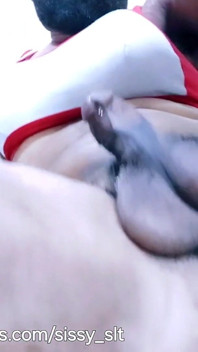 Sissy Bedient Dominante Hete Vrouw Meesteres in Videogesprek Deel 2