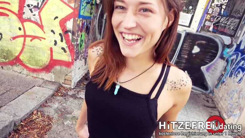 Hitzefrei: Hot teen ass! Mina's first outdoor fuck-date! Part 1