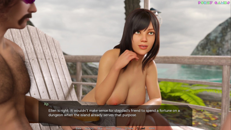 Porny Games: Honeymoon Island by Tk8000 - Stepsis Adicted to Cum, Horny Teen...