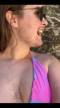 Flashing My Hairy Pits at the Beach