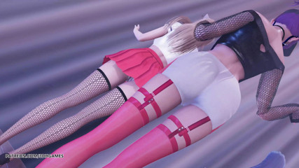 3D-Hentai Games: [MMD] T ara - BunnyStyle nahý tanec Ahri Kaisa Seraphine sexy...