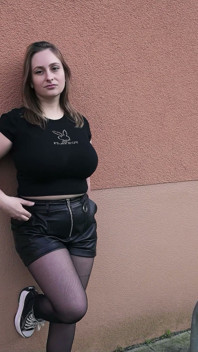 German Scout - Curvy Helene Engel with Big Natural Tits Pick up for Casting Fuck