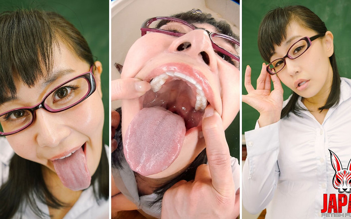 Japan Fetish Fusion: Thick Spit Hits Hard. Lidah basah kuyul. Guru tomoka akari,...