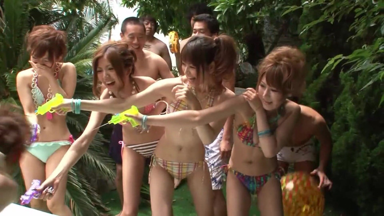 Japan X: Outdoor asian party