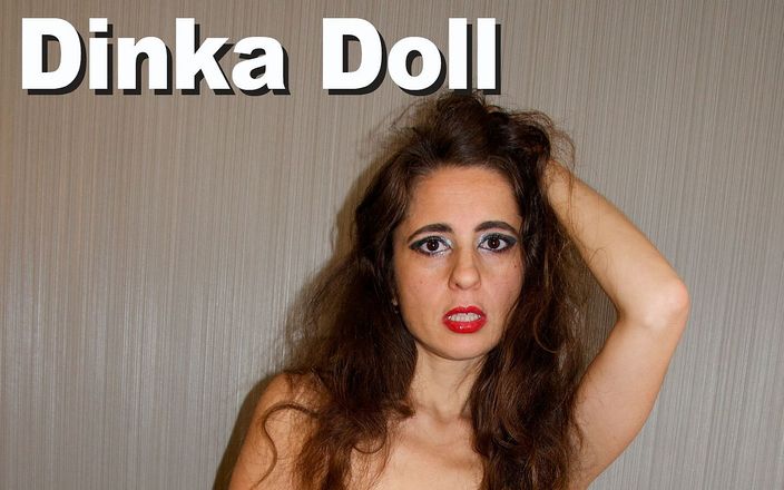 Picticon bondage and fetish: Dinka-pop stript uit en plaagt