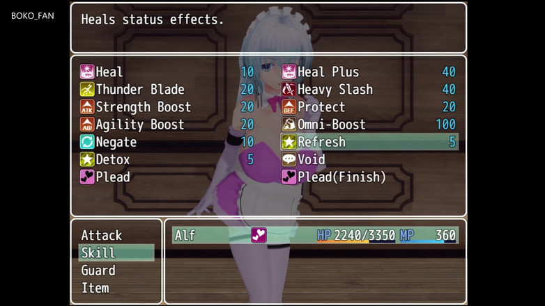 Boko Fan: Gadis memukuli Pahlawan 2 Alcia (boko877)