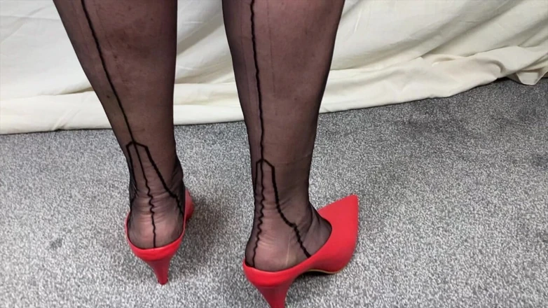Mr MF: Mrs Mature Feet Is Just Home From Church Part - 1